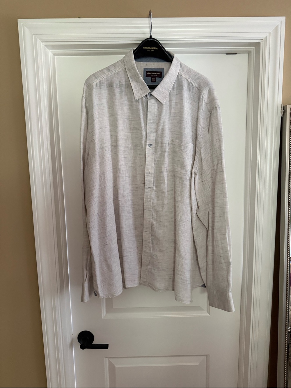 Johnston & Murphy Light Blue & Pink Dress/Casual Shirt XXXL